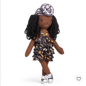 HarperIman Rae Quinn 14" Plush Linen Doll